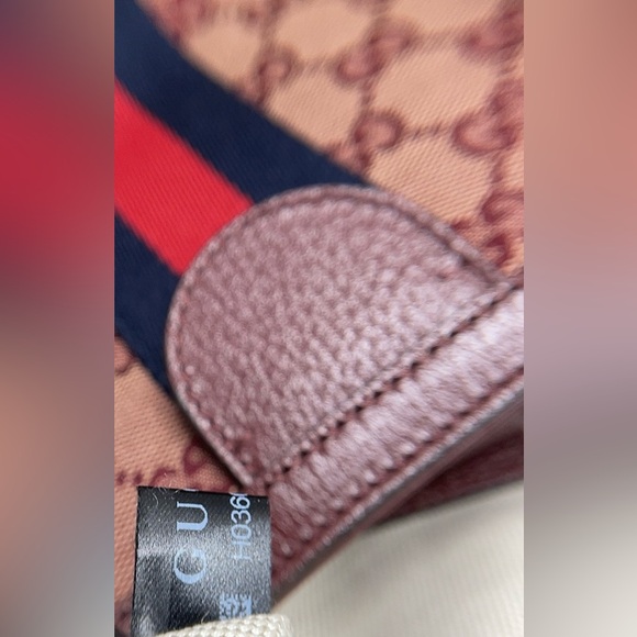 Gucci GG Ophidia Tote with Red and Brown Accents serial number 631685 525040 - Picture 12 of 12